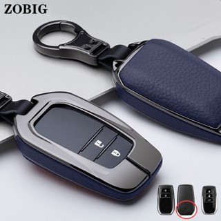 ZOBIG for Toyota Key Fob Cover Key Case Cover Protector Compatible with 2017-2022 Toyota C-HR Prius Toyota Camry cross