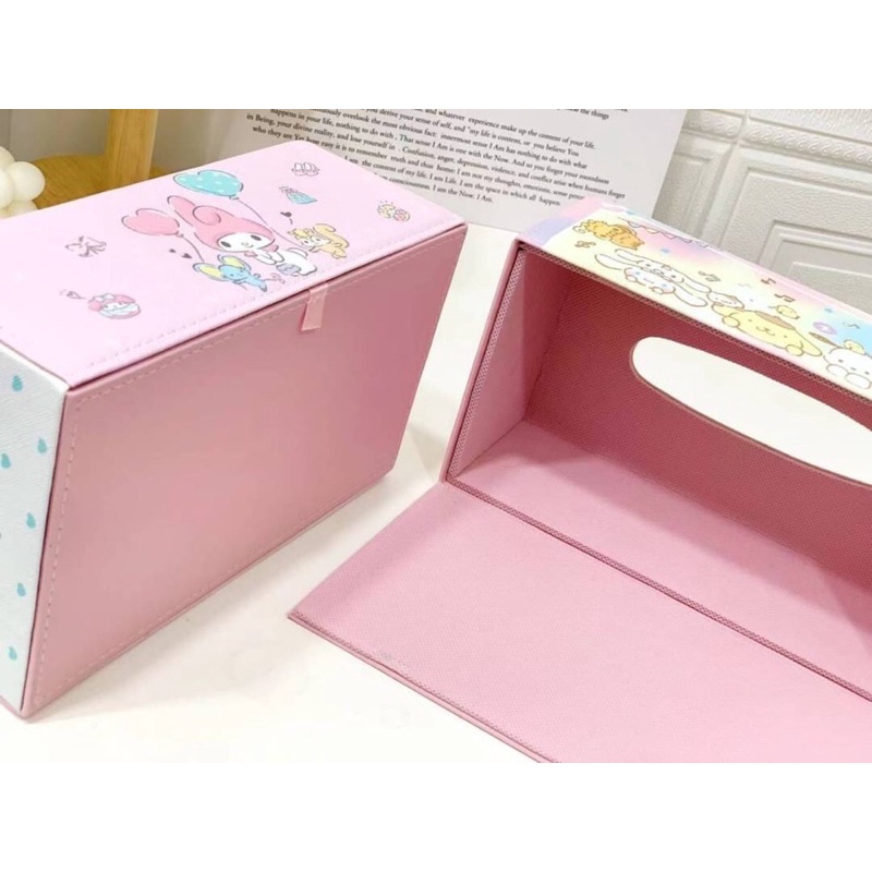 กล่องใส่กระดาษทิชชู่ งานหนังลายการ์ตูน - รูปที่ 2