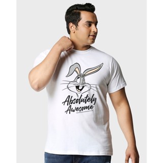 Mens White Absolutely Awesome Graphic Printed Plus Size T-shirt เสื้อแฟชั่นผญ2022 อื่นๆ เสื้อยีด เสื้อยืดแขนสั้น