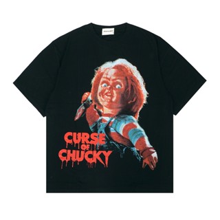 เสื้อยืด ขนาดใหญ่ พิมพ์ลาย PIERRECHERE CURSE OF CHUCKY ORIGINAL