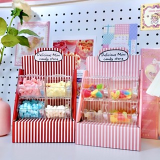 ของเล่น MINI CANDY STORE (แบบกระดาษ) ใส่ขนม เยลลี่ ลูกอม