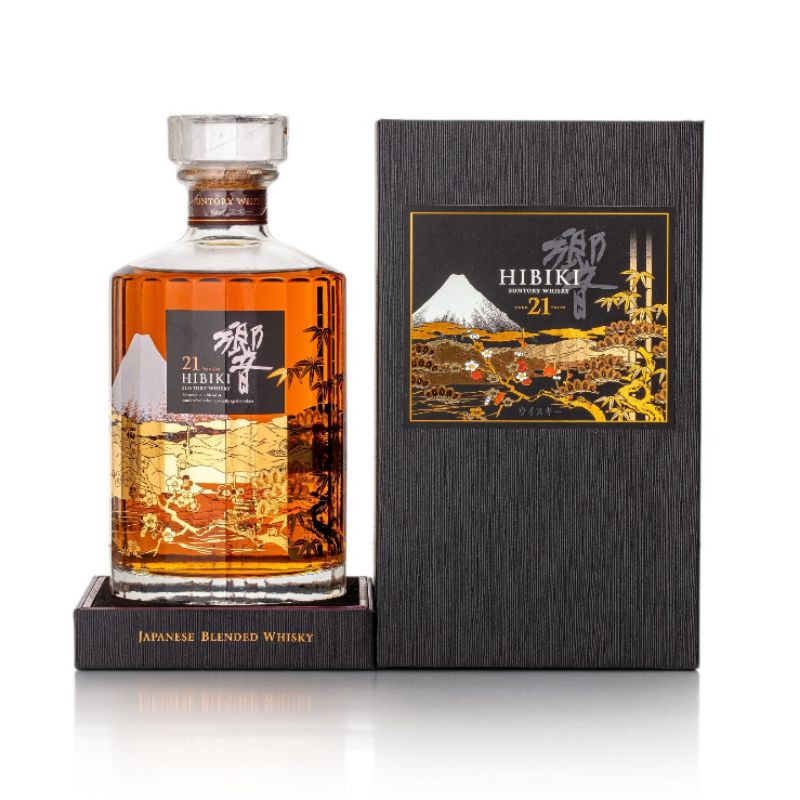 Hibiki 21 Limited ขวดไวน์ต่างประเทศญี่ปุ่นระดับพรีเมียม 700ML สวยหรูหราเป็นพิเศษ ขวดเปล่าด้วยไม่มีไว