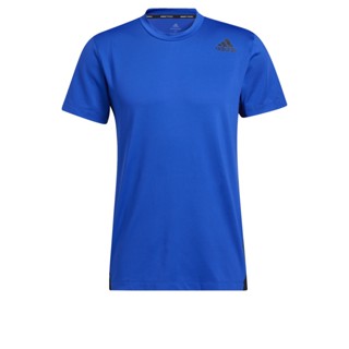 adidas เทรนนิง เสื้อยืด Aeromotion ผู้ชาย สีน้ำเงิน H29177