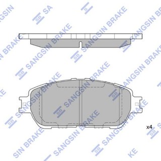 ผ้าดิสเบรคหน้า LEXUS ES300 ES330 2001- TOYOTA ALPHARD ANH10 MNH10 2002- ESTIMA ACR30 MCR30 2000- VENTURY 2007- HI-Q