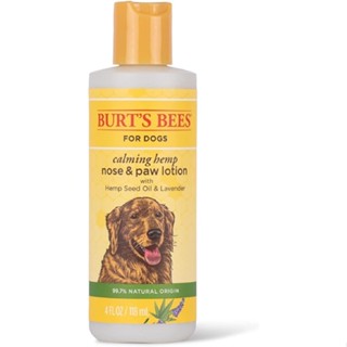 โลชั่นบำรุงอุ้งเท้าสุนัข Burt’s Bees Calming Hemp Nose &amp; Paw Lotion with Hemp Seed Oil &amp; Lavender ขนาด 118 ml