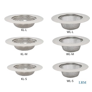 Lrm ฝาครอบตัวกรอง แบบตาข่าย สเตนเลส ชั้นกว้าง 7 ซม. 9 ซม. 11 ซม. สําหรับอ่างล้างจาน ห้องครัว ห้องน้ํา 1 ชิ้น