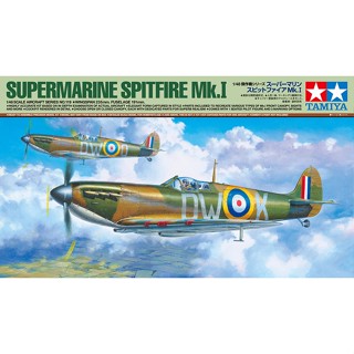 💥New💥 🏆 TAMIYA 61119 ชุดประกอบจำลองมาตราส่วน 1:48 SUPERMARINE SPITFIRE Mk.I ต้องไปสร้างและทำสีเอง