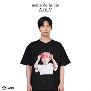 ADLV (acmé de la vie) BABY FACE SHORT SLEEVE T-SHIRT RED HEART GLASS (ADL21TS0062U)