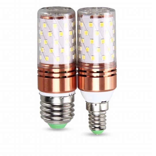 หลอดไฟ LED E27 E14 12W ,16W ติดบ้าน หลอดข้าวโพด