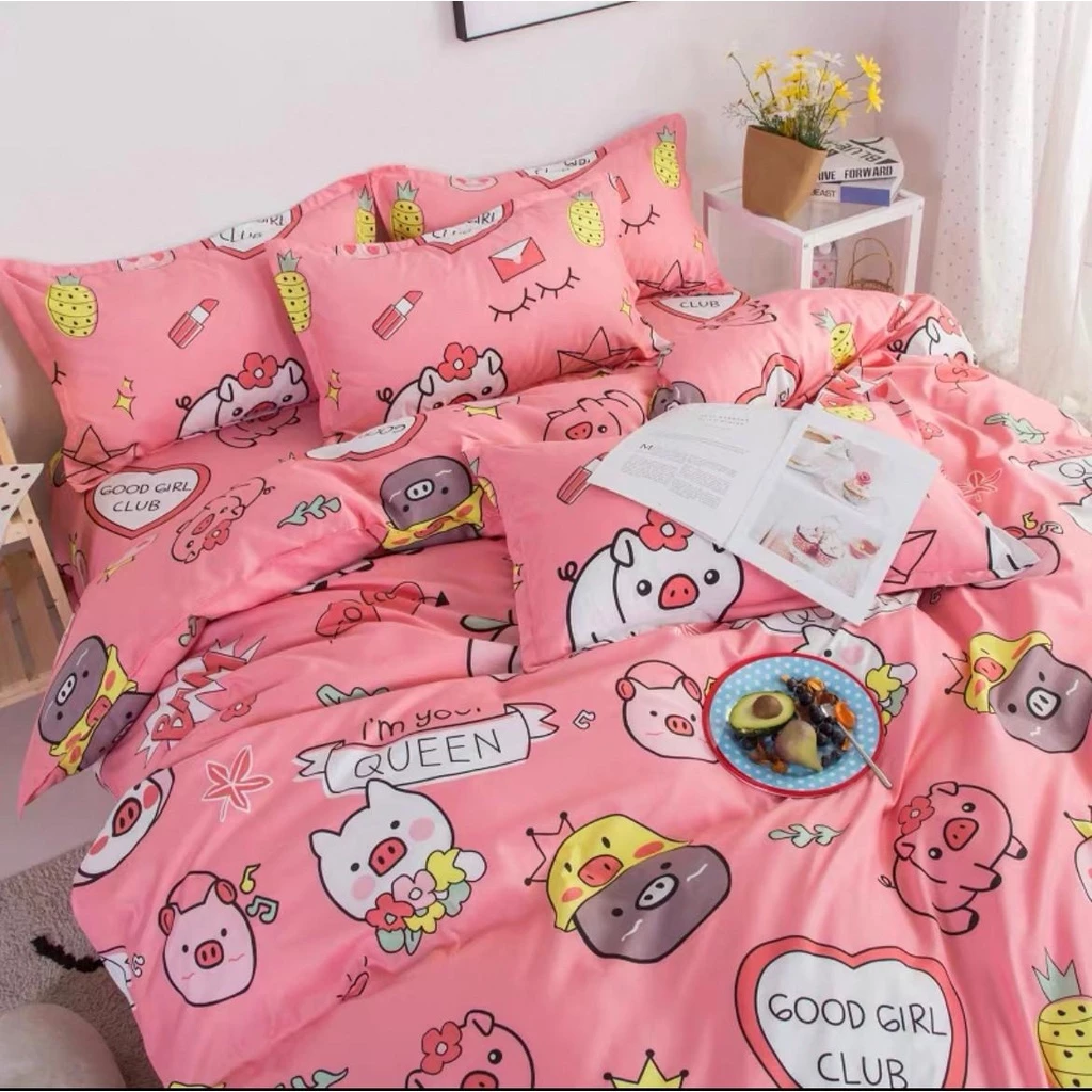 🎆พร้อมส่งทุกวัน🎆Sweetdream_By Nakin ผ้าปูที่นอน ครบชุด 6 ชิ้น มีทุกขนาด thumbnail 7