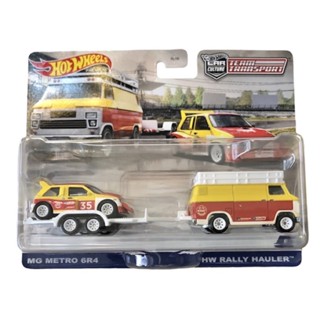 Hot Wheels Team Transport MG Metro 6R4 + HW Rally Hauler