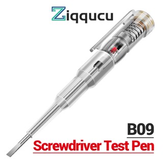 Ziqqucu ปากกาทดสอบแรงดันไฟฟ้า ANENG B09 70-250V สําหรับรถยนต์