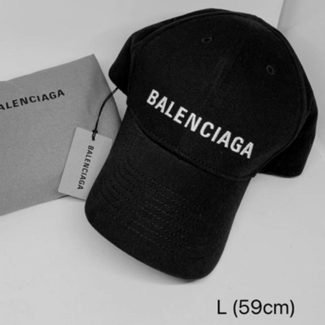 New‼️ Balenciaga cap ดำ โลโก้ที่ตัวหมวกตรงกลาง