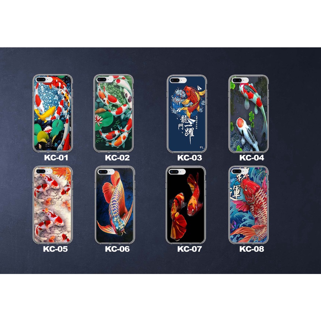 HP COOL KOI FISH MOTIF เคสโทรศัพท์สําหรับทุกประเภทของโทรศัพท์
