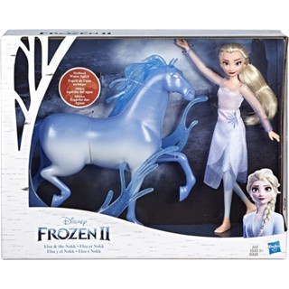 Disneys Frozen 2 Elsa Doll and Nokk Figure ตุ๊กตาโฟรเซ่น เอลซ่าและม้าน็อคค ของแท้ ลิขสิทธิ์แท้