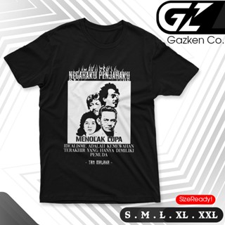 เสื้อยืด พิมพ์ลาย My Country Munir Tan Malacca Widjie Tukul Marsinah สําหรับผู้ชาย