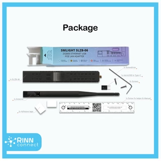 SMLIGHT SLZB-06 / 06M / 06U / 06MU Series - Zigbee & Matter LAN/USB/WiFi Coordinator (PoE) | รองรับ Z2M & ZHA