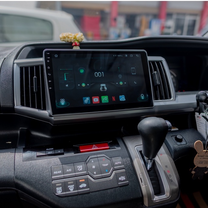 จอแอนดรอยตรงรุ่นHonda Freed ขนาด 10.1 นิ้ว แบ่ง 2 นิ้วWifiGps Andriod ชุดหน้ากาก+จอ+ปลั๊กตรงรุ่น(รับ