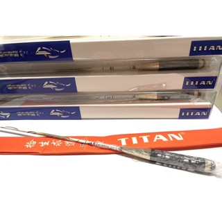 คันตกกุ้ง TITAN 1.5 1.8 ด้ามอลู 6เหลี่ยม น้ำหนักเบา