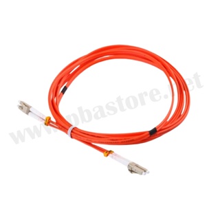 PATCH CORD FIBER 50/125 LC/UPC-LC/UPC MM-DX OM1 2.0MM 3M (สีส้ม)