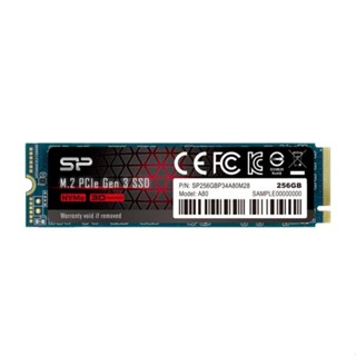 Silicon Power A80 256GB NVMe M.2 2280 PCIe Gen3 x4 TLC