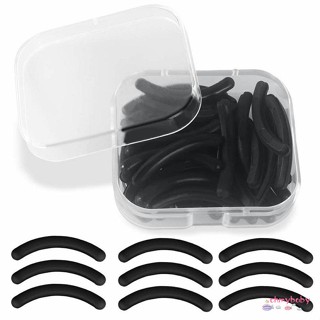 30pcs Curler Refills Eyelash Refill Pads ยางซิลิโคน เปลี่ยนเติมสำหรับ Universal [O/6]