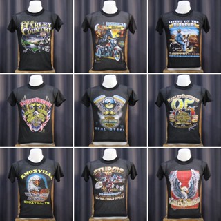 เสื้อยืดฮาเล่ผ้าบาง3D EMBLEM ผ้ามุ้ง เสื้อยืดวินเทจ [S/M/L/XL]