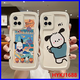 เคส Vivo Y21 เคส Vivo Y33S เคส Vivo Y21T เคส Vivo Y33T T1X tpu ซิลิโคน ลายคลื่น ป้องกัน เต็มขอบ นิ่ม KLQ