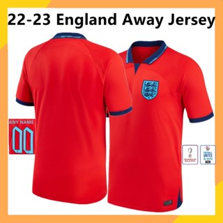 เสื้อกีฬาแขนสั้น ลายทีมชาติฟุตบอล Egl Jersey Away 22-23 ไซซ์ S-4XL สําหรับผู้ชาย