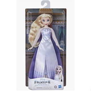 Disney Frozen II Queen Elsa Fashion Doll, Dress, Shoes and Long Blonde Hairตุ๊กตาเจ้าหญิงเอลซ่า แฟชั่นผมยาว เดรส รองเท้า