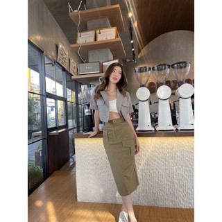 CARGO long SKIRT and TOP