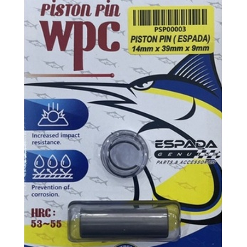 WPC PISTON PIN [ ESPADA RACING ] 14/36 14/38 14/39 14/40 14/41 14/44 X9MM