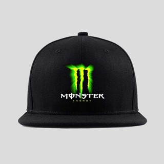 Monster Energy Unisexe หมวกเบสบอล หมวกกีฬา หมวกปรับได้ หมวกกีฬา หมวกกอล์ฟ กลางแจ้ง