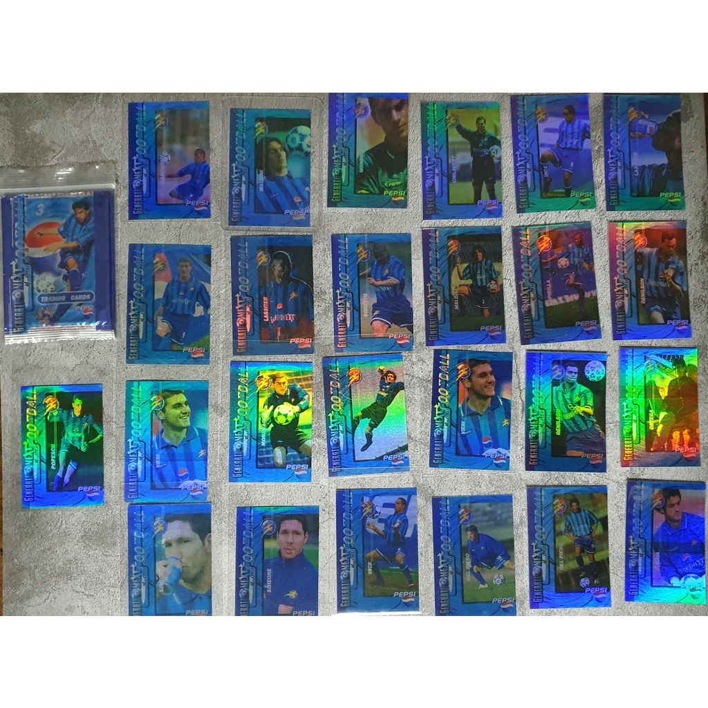 เบอร์ 1- 90 (เก่าเก็บมาก )การ์ด PEPSI GENERATION NEXT 1998
