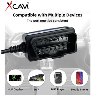 Adapter Mini USB OBD2 Car DVR 12V 24V to 5V 3A power box