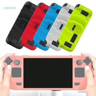 【3C】เคสซิลิโคนนิ่ม ป้องกันรอยขีดข่วน กันกระแทก สําหรับจอยเกม Steam Deck Gamepad