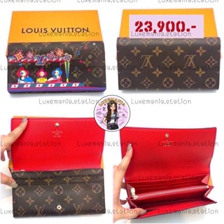 🔥ราคาพิเศษ🔥👜: New!! Louis Vuitton Sarah Wallet Exclusive Christmas 20 Edition ‼️ก่อนกดสั่งรบกวนทักมาเช็คสต๊อคก่อนนะคะ‼️