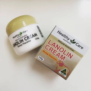 ครีมรกแกะออสเตรเลีย สูตรลาโนลินผสมรกแกะ Healthy Care Lanolin with Sheep Placenta 100g