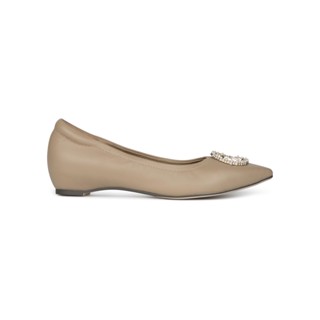 SHU CELLEB HEELS 1" ORIGINAL HIDDEN HEELS PEARL SIGNET - NUDE รองเท้าส้นสูง