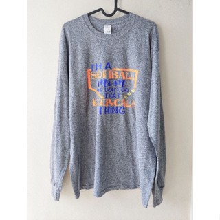 เสื้อยืดแขนยาว สกรีนรีเฟล็กซ์สะท้อนแสง สภาพใหม่
