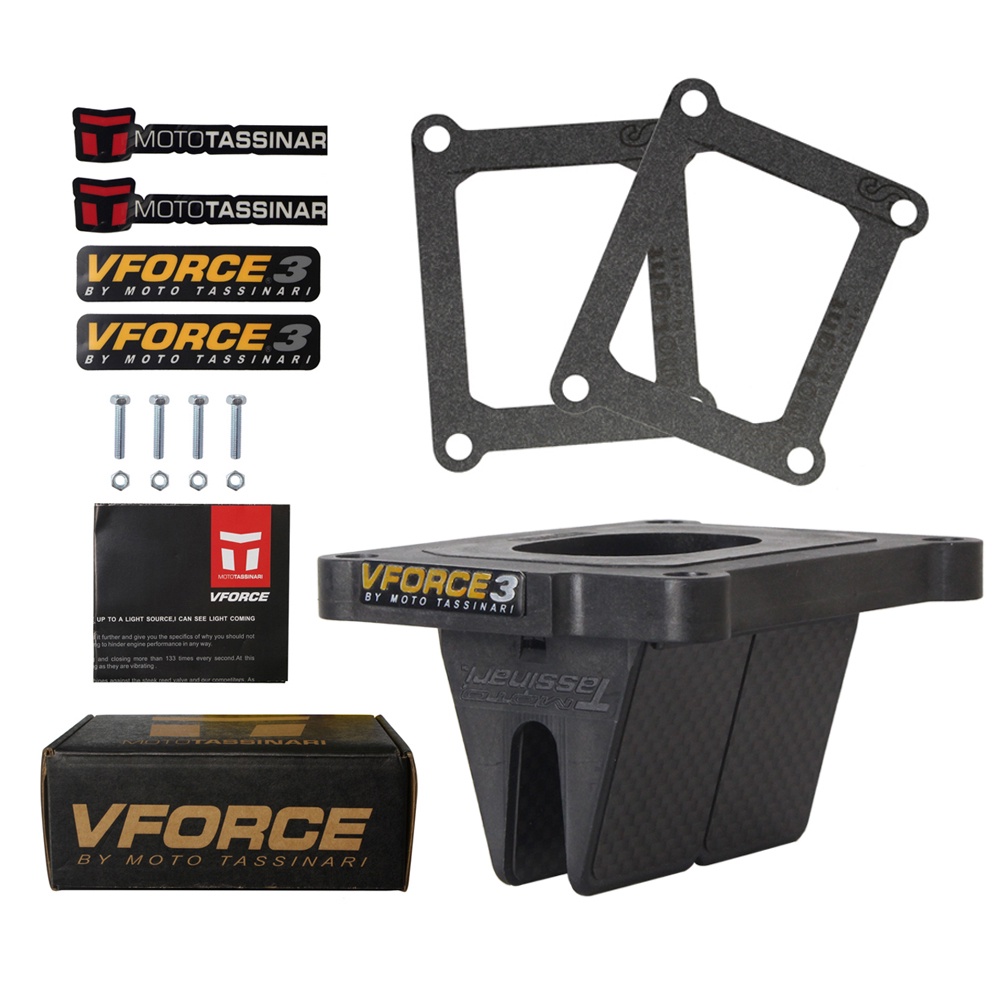 VForce 3 Reed วาล์วเหมาะกับ YZ125 RM125 C125 MC125 SM125 TT125 1995-2004 89-07 V302B 79-0831 Reed วา