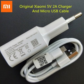 ของแท้ Xiaomi อะแดปเตอร์ชาร์จ usb 5V 2A ปลั๊ก EU US สําหรับ Redmi S2 7 7A 6A 5A 4A 4X note 6 5