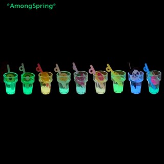 Amongspring&gt; ใหม่ จี้ไฟกลางคืน เรซิน รูปการ์ตูน 3D เรืองแสงในที่มืด สําหรับทําเครื่องประดับ ต่างหู สร้อยข้อมือ พวงกุญแจ Diy 10 ชิ้น ต่อล็อต