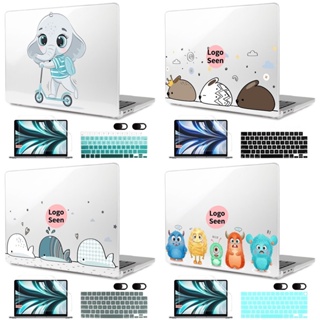 Cartoon Hard Case For MacBook Pro Air M2 M1 A2681 A2338 A2337 A2179 A1932 Touch Bar Air Pro 11 12 13 14 15 16inch 2023 2022 A2779 A2442 A1708 A1706 A2159 A2251 A1502 A1466 2022