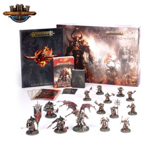 [GW-พร้อมส่ง] GAMES WORKSHOP:WARHAMMER AOS : SLAVES TO DARKNESS ARMY SET (ENGLISH) โมเดลเกมสนามจำลอง