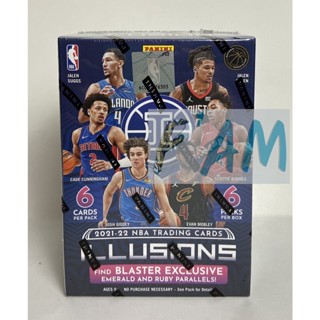 พร้อมส่ง 2021-22 Panini Illusions Blaster Box NBA พานินี่ การ์ดสะสมบาสเก็ตบอล