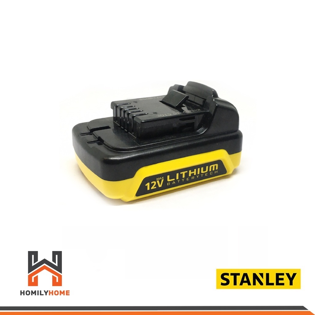 STANLEY แบตเตอรี่ Li-ion 12V 1.5AH รุ่น SCB12S 20V Max 2.0Ah รุ่น SB202 4.0Ah รุ่น SB204 ราคา ถูกที่สุด ดีลบีเคเค แกลเลอรีภาพที่ 5