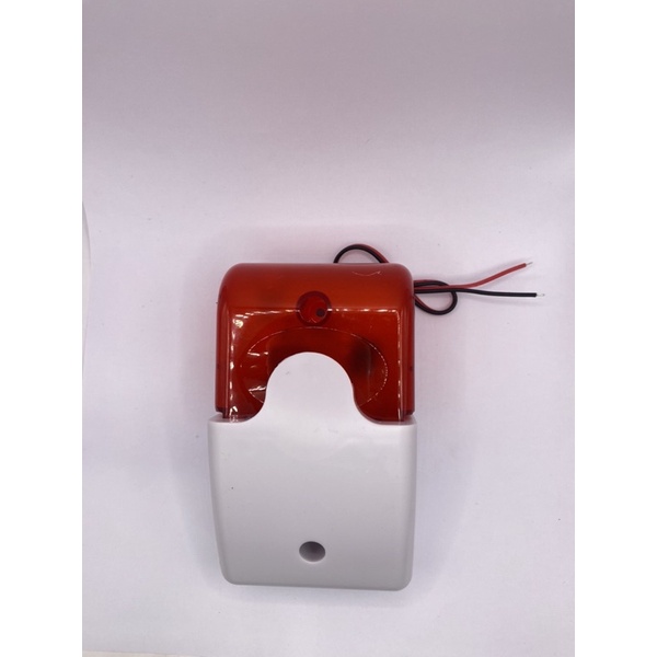 mini siren มินิไซเรน มีไฟ+เสียง มีไฟ9-24V,220Vสีแดง มีของพร้อมส่งในไทยครับ