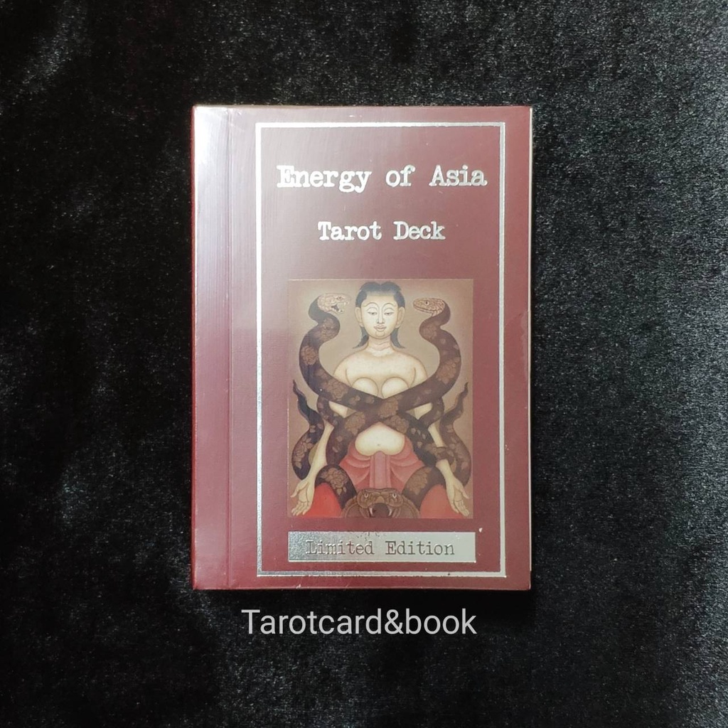 ไพ่ tarot ไพ่ทาโร่ต์ Energy of Asia Tarot Deck รุ่น LE (Limited Edition) กล่องสีแดง มือ 1 ในซีล ของแ