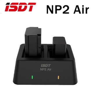 Isdt NP2 เครื่องชาร์จแบตเตอรี่ ช่องคู่ เชื่อมต่อ APP 3 แบบ สําหรับอุปกรณ์ถ่ายภาพดิจิทัล SONY